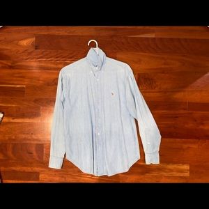 Polo Ralph Lauren Denim Button Down Shirt sz 4